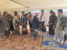 رئيس تنفيذية انتقالي شبوة يؤدي واجب العزاء لأسرتي الشهيدين بافياض وعشبة