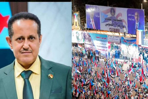 كلمة للقائم بأعمال الأمين العام أمام الحشود الجماهيرية في مليونية الثبات والقرار الجنوبي