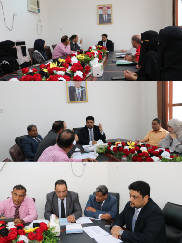 وزير التعليم الفني يناقش مع  الجهاز التنفيذي للمجلس الأعلى لكليات المجتمع التحديات وخطط التطوير