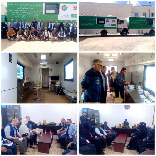 البرنامج الوطني لمكافحة الملاريا يدشن حملة النزول الميداني للفرق المتحركة والعربات المتنقلة لمعالجة الملاريا في مخيمات النازحين بعدن ومأرب