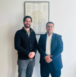 ممثل المجلس الانتقالي في ألمانيا يلتقي كبير مستشاري مؤسسة بيرغهوف