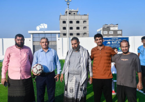 بدء التطبيق العملي لطلاب كلية التربية الرياضية