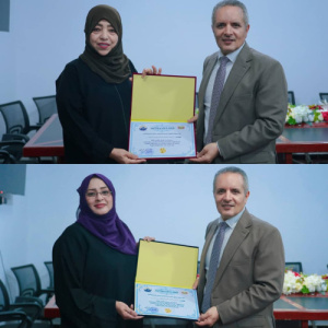 وزير الشؤون الاجتماعية والعمل يكرّم الدكتورة نجوى فضل ونجلاء الصياد تقديراً لجهودهما في تعزيز الحماية الاجتماعية